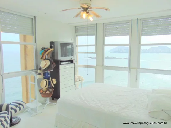 Imagem Pitangueiras - Excelente apartamento - Vista espetacular da Praia - Localização privilegiada - 01 vaga de garagem.