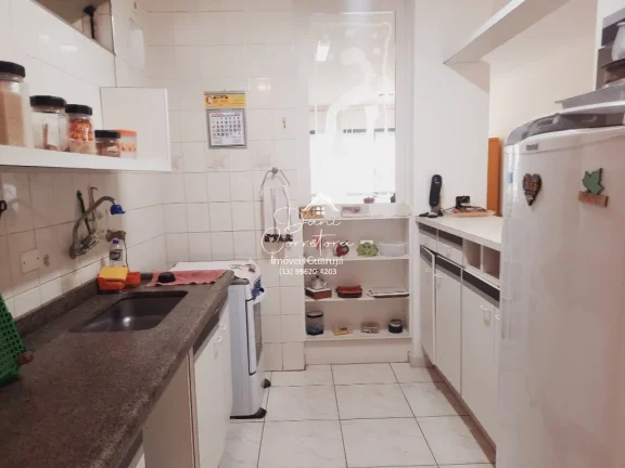 Imagem Apartamento à venda na Enseada, Guarujá-SP: 2 quartos, 1 suíte, 86m², 2 salas e 1 vaga!