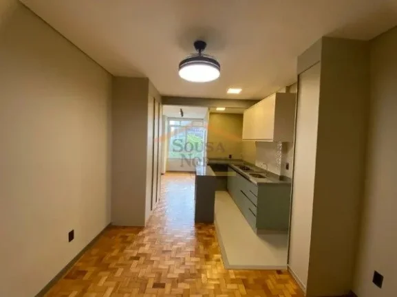 Imagem Apto tipo studio, 1 dormitório, cozinha, banheiro. 35m². Reformado, colocação de cooktop, armár...