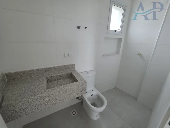 Imagem Apartamento na Guilhermina em Praia Grande com 2 Quartos Frente Mar