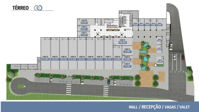 Imagem Skyline Carraro - Salas comerciais