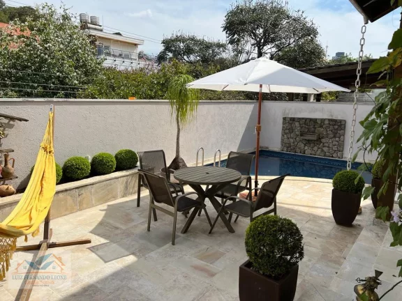 Imagem Sobrado em Condomínio Fechado, 4 suítes, 6 vagas, à venda. R$ 3.500.000. Jardim dos Estados / Alto da Boa Vista