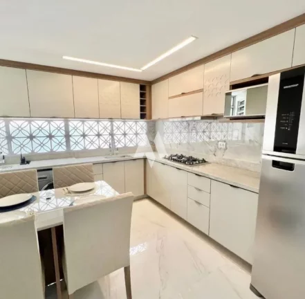 Imagem Apartamento frente mar reformado com 2 dormitórios à venda, 85 m² - Aparecida - Santos/SP