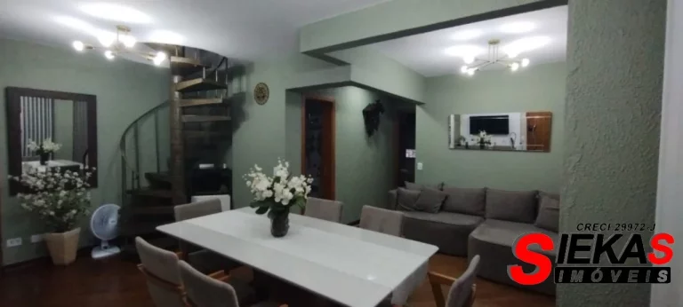 Imagem Cobertura a venda 3 dormitórios, 2 suítes na Penha de França, São Paulo-SP: 142m², 2 vagas de garagem.