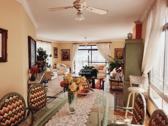 Imagem Apartamento a venda no Guarujá com linda vista para Praia de Pitangueiras