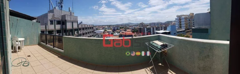 Imagem Cobertura com 3 dormitórios à venda, 105 m² por R$ 900.000,00 - Vila Nova - Cabo Frio/RJ