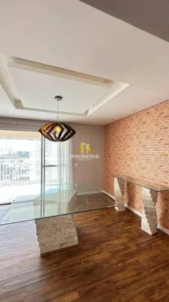 Imagem Apto venda 3 dorm vista piscina, 123m Cond Domo Life Centro SBC SP