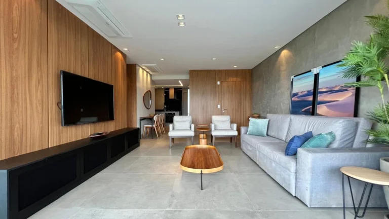 Imagem Apartamento à venda na Riviera de São Lourenço no Módulo 07: 4 quartos, 3 suítes, vista para serra e área de lazer completa!