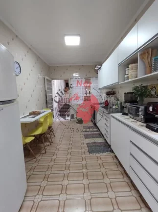 Imagem Casa Térrea estudo permuta de menor valor na praia de itanhaem ,3 dorms ,quintal e churrasq ,3 vagas bairro ,Parque São Vicente, Mauá
