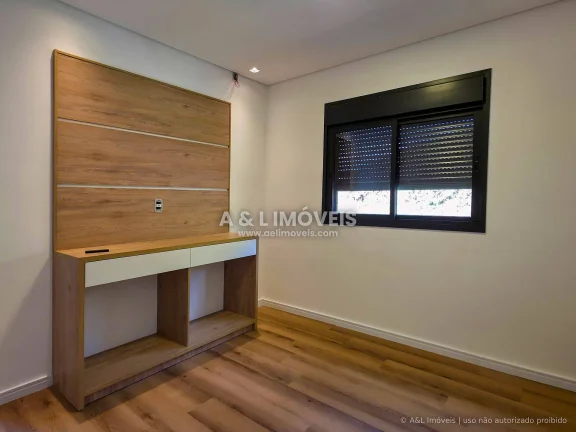 Imagem Residência 4 Suítes Nova com Vista Panorâmica em Condomínio Fechado Capivar