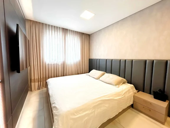 Imagem Apartamento vista mar com 3 suítes sendo 1 master e 3 vagas de garagem em Balneário Camboriú/SC