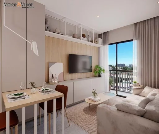 Imagem Studio para Venda em Curitiba, Alto da Glória, 1 dormitório, 1 banheiro