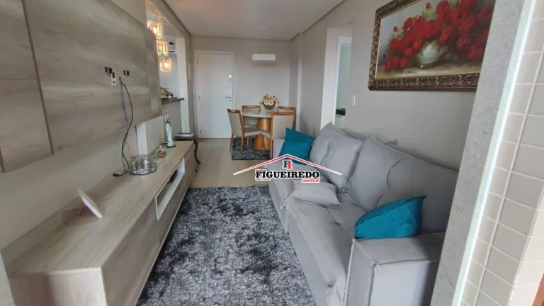Imagem Apartamento à venda, 57 m² por R$ 430.000,00 - Tupi - Praia Grande/SP