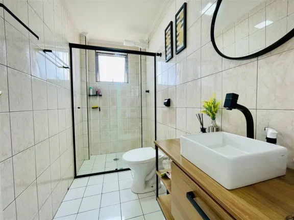 Imagem Apartamento 2 dormitórios com sacada vista mar em Praia Grande