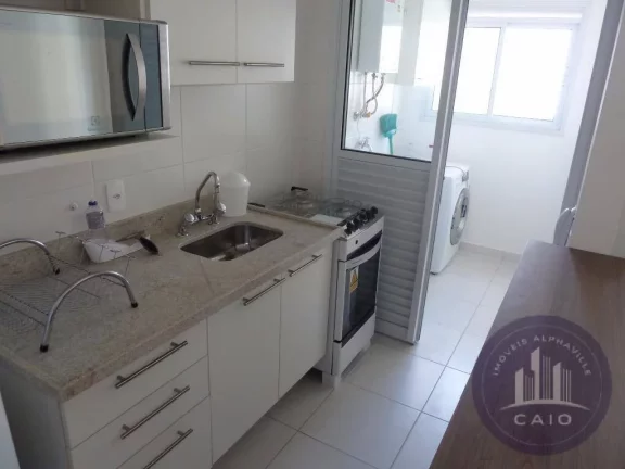 Imagem Apartamento Mobiliado à venda, 50 m² por R$ 624.000,00 Alphaville/SP