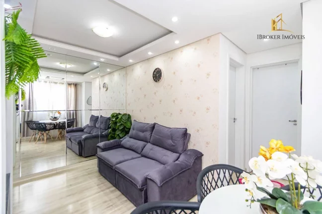 Apartamento MOBILIADO com 2 dormitórios à venda, 41 m² por R$ 250.000 - Colônia Rio Grande - São José dos Pinhais/PR