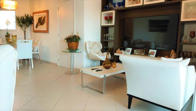 Imagem Apartamento com 4 dormitórios (2 suítes) à venda, 160 m² por R$ 5.500.000 - Riviera Módulo 08 - Bertioga/SP