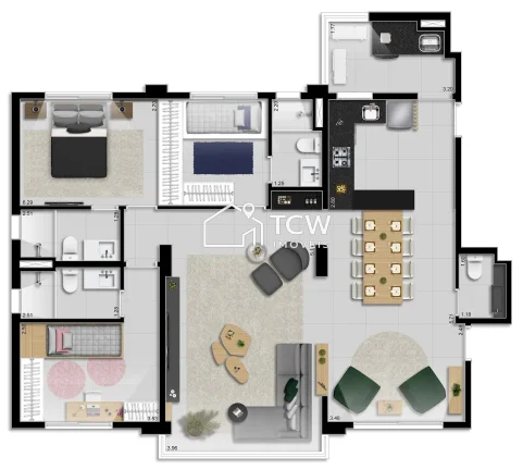 Imagem Apartamento à venda no Vila Mariana - Raízes do Parque