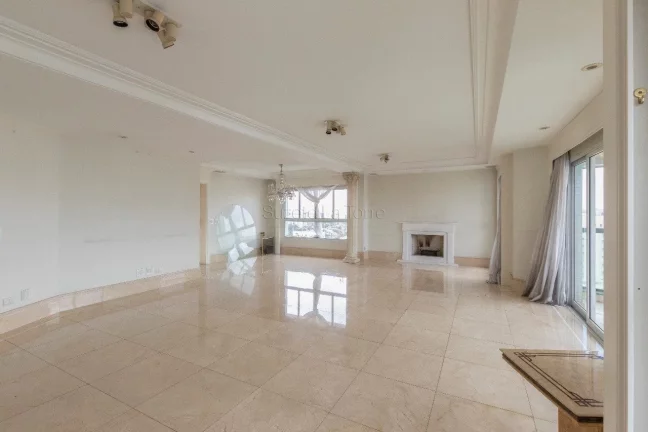 Imagem Ótima cobertura com 600m², Moema Índios, com vista espetacular. Amplo living para vários ambient...