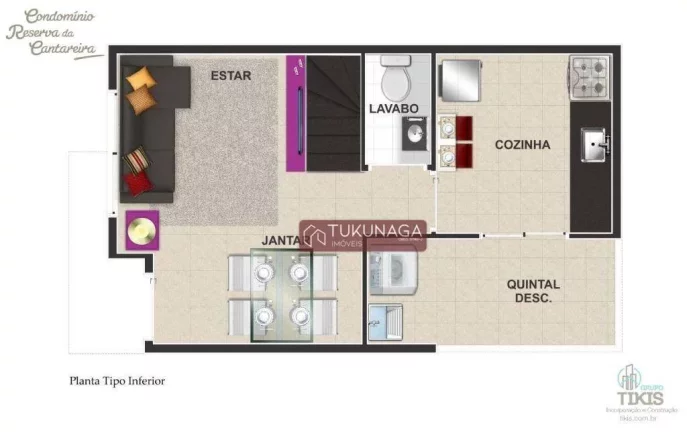 Imagem Sobrado à venda, 60 m² por R$ 365.000,00 - Tremembé - São Paulo/SP