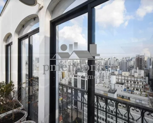 Imagem Cobertura Duplex em Higienópolis com 600m², 5 quartos sendo 2 suítes e 6 vagas.