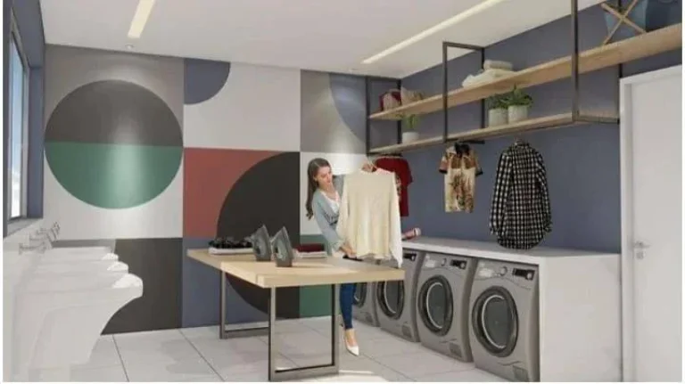 Imagem Studio à venda, no Collegiate ONE Barbacena, em Barbacena, São Sebastião, com 1 quarto, 21m2