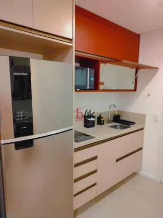 Imagem Apartamento com 1 dormitório, 24 m² - venda por R$ 460.000,00 ou aluguel por R$ 3.487,00/mês - Campo Belo - São Paulo/SP