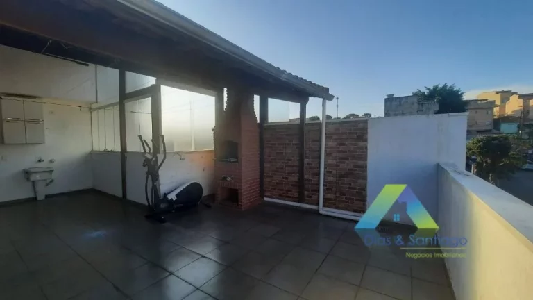 Imagem SANTO ANDRÉ COBERTURA SEM CONDOMINIO 98M², 2 dormitórios, espaço gourmet, 1vaga, ótima localização e valor !!!!