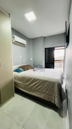 Imagem Apartamento com 2 dormitórios à venda, 87 m² por R$ 470.000,00 - Guilhermina - Praia Grande/SP
