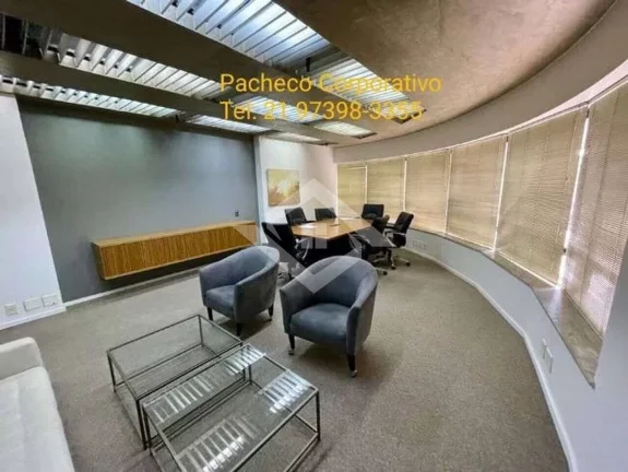 Imagem Centro - Sala Comercial Mobiliada 72m² para Aluguel