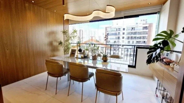 Imagem Apartamento à venda, com 108 m², 3 dormitórios, sendo 3 suítes, 4 banheiros, 2 vagas determinada...