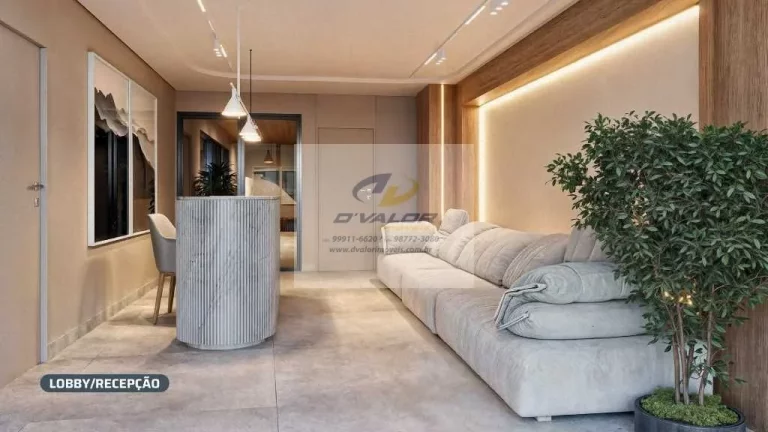 Imagem Vendo Flats de 23 a 68 m², Sala ampla para 03 ambientes, 01 Vaga de Garagem