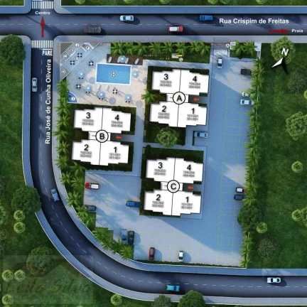 Imagem Apartamento 3 dormitórios para Venda em Luís Correia, Luis Correia, 3 dormitórios, 1 suíte, 2 banheiros, 2 vagas