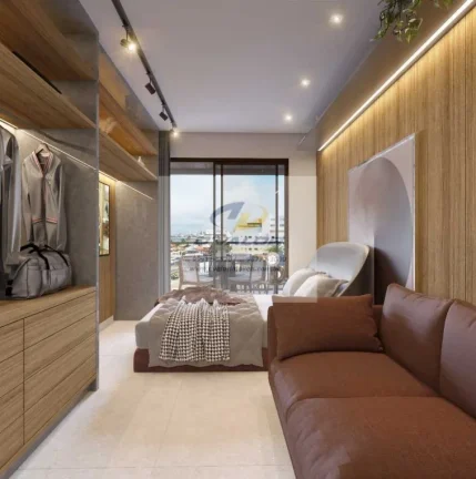 Imagem Vendo Flats de 18m² a 50m², no Jardim Oceania