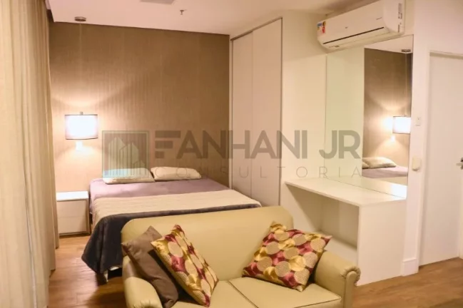 Imagem Apartamento para locação na Vila Olímpia, São Paulo-SP: 1 quarto, 1 suíte, 1 sala, 1 banheiro, 2 vagas, 68m². Venha conferir!