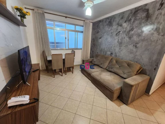 Imagem Apartamento com 3 quartos à venda, 86 m² por R$ 410.000 - Boqueirão - Santos/SP