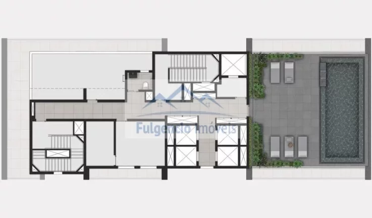 Imagem Apartamento Studio de 21,25m² na Alameda Jauaperi - Moema