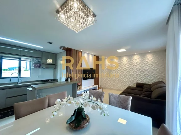 Imagem Ótimo apartamento finamente mobiliado localizado no Saguaçu próximo ao BONJA. Possui 91,96m² pri...