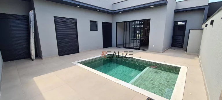 Imagem Casa moderna com 3 suítes à venda, 190 m² por R$ 2.020.000 - Condomínio Dona Maria José - Indaiatuba/SP