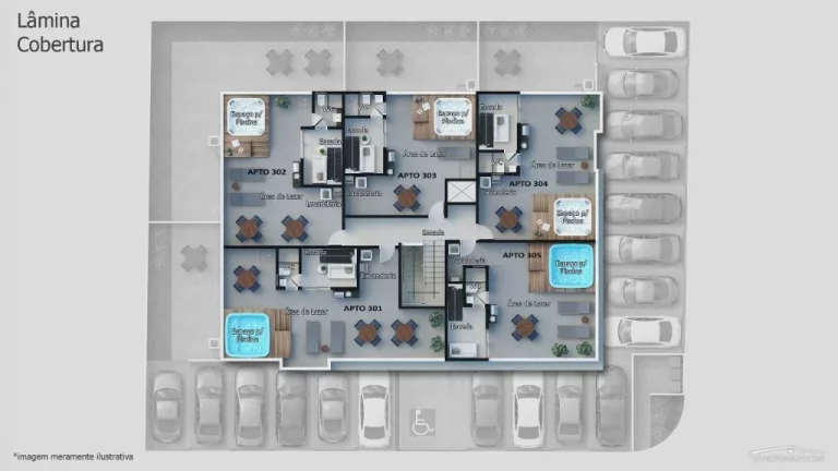 Imagem Apartamento com 3 dormitórios à venda, 59 m² por R$ 395.000,00 - Bessa - João Pessoa/PB