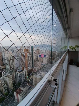 Imagem Apartamento de 2 suítes com vista panorâmica para o mar, com 2 suítes e 2 vagas no Gonzaga