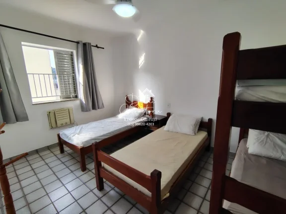 Imagem Apartamento à venda em Guarujá-SP, Pitangueiras: 1 quarto, 1 suíte, 2 salas, 2 banheiros, 1 vaga, 60m². Venha conferir!