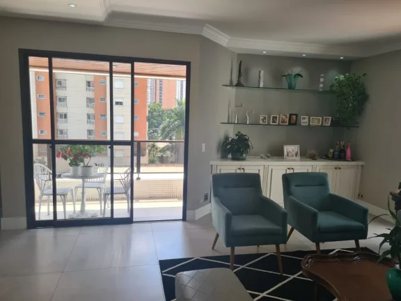 Imagem Apartamento 189 M², 4Q, 1 suíte, 2 salas, 3 banheiros, 3 vagas, piscina aquecida, academia, salão de festas, quadra, face norte, ensolarado.