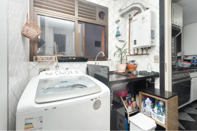 Imagem Imóvel à venda no Brooklin Paulista, São Paulo-SP: Apartamento de 2 quartos com 1 suíte e 128m², 3 banheiros e 2 vagas de garagem