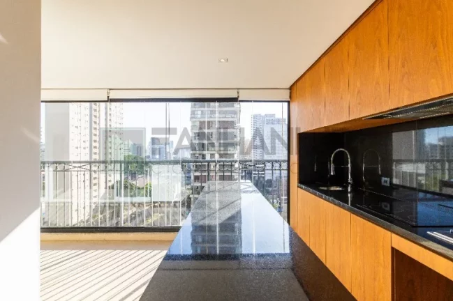 Imagem Apartamento de Alto Padrão na Vila Nova Conceição: 3 Quartos, 3 Suítes, 3 Salas, 5 Banheiros, 4 Vagas, 192m² - São Paulo-SP