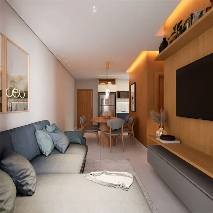 Imagem APARTAMENTO COM 82.68 m² - GUILHERMINA - PRAIA GRANDE SP