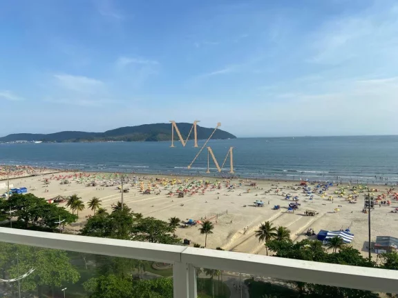 Imagem Apartamento em Santos Frente Praia Bairro Gonzaga