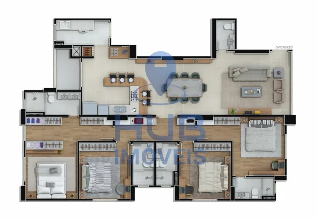 Imagem Apartamento com 4 dormitórios à venda sendo 4 suítes, 151.0 m² por - R$ 4.650.000,00 - Barra Sul - Bal. Camboriú/SC