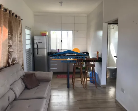 Imagem Casa com 2 dormitórios à venda, 70 m² por R$ 310.000 - Golfinho - Caraguatatuba/SP