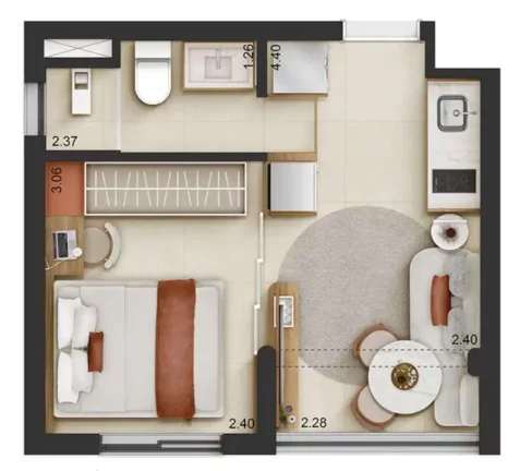 Imagem Apartamento à venda no bairro Pinheiros - São Paulo/SP